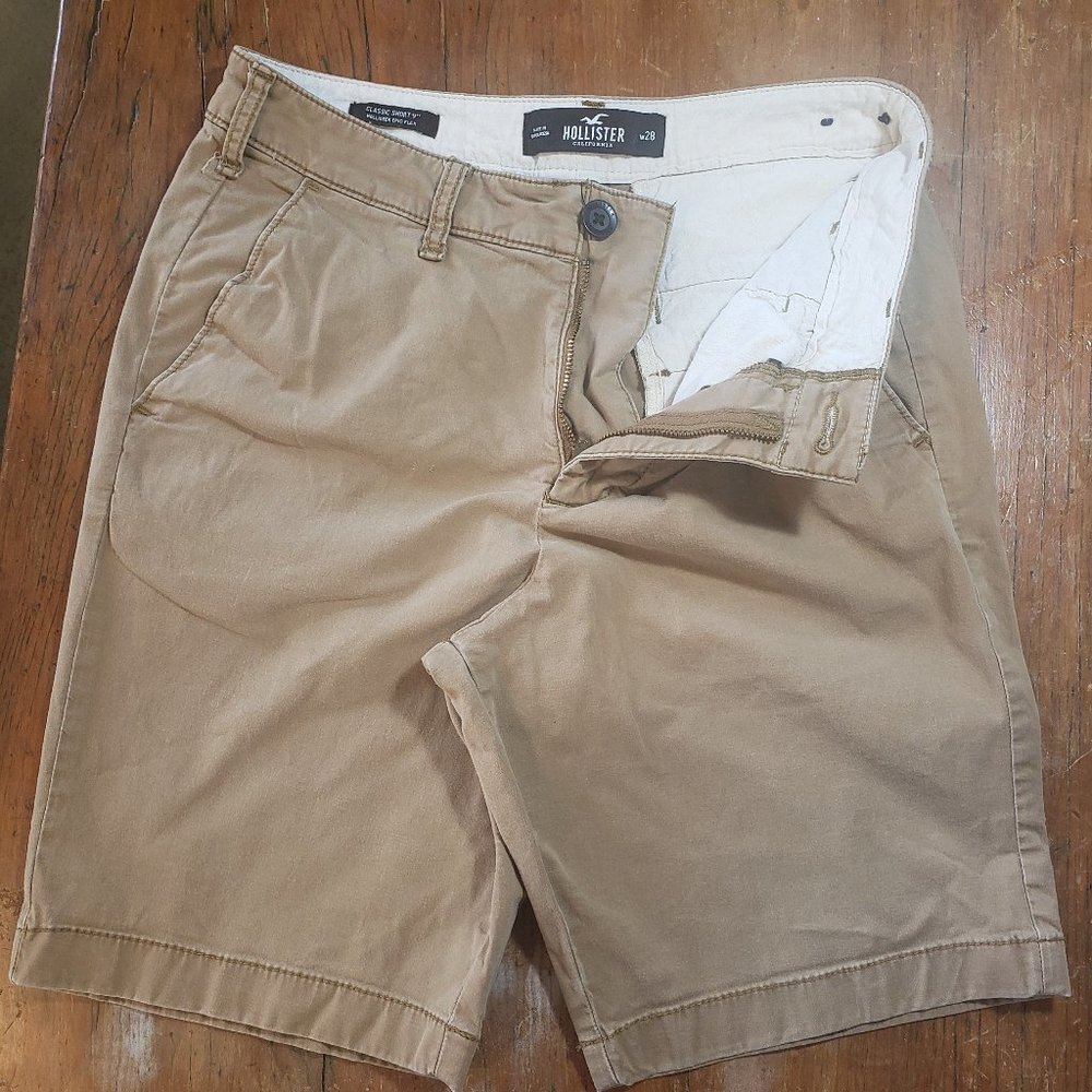 Hollister Epic Flex Flat-Front 9” Short, Size 28